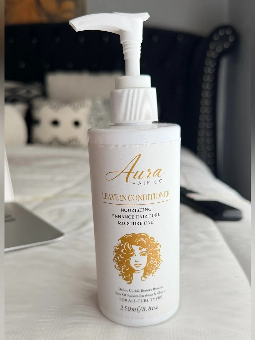 Aura Hair Co Leave-In Conditioner - Nourishing Moisture for Curly Hair